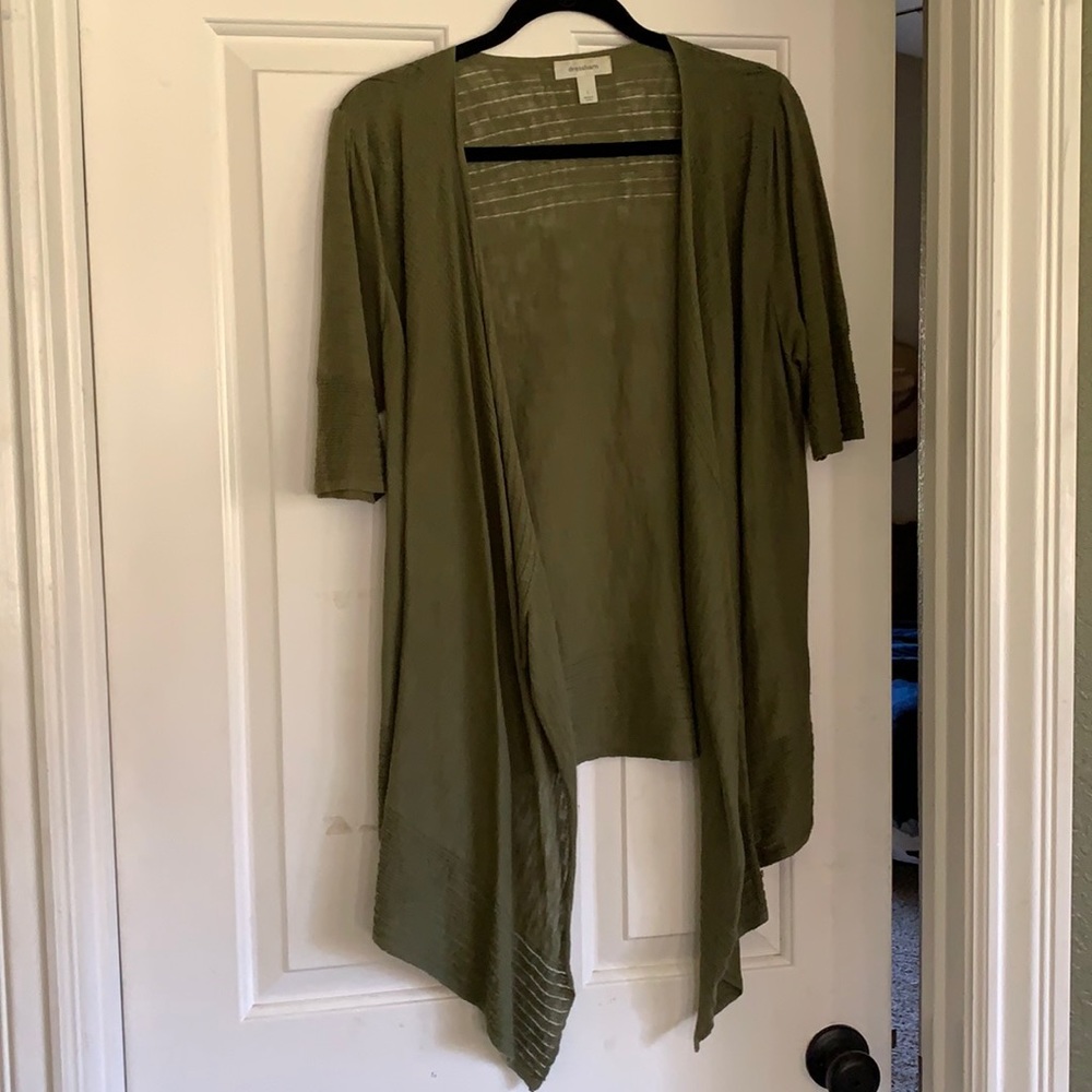 Lightweight Dress Barn Olive Sweater
